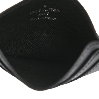 Louis Vuitton Monogram Eclipse Porte-Cartes Double Card Holder 5 of 8