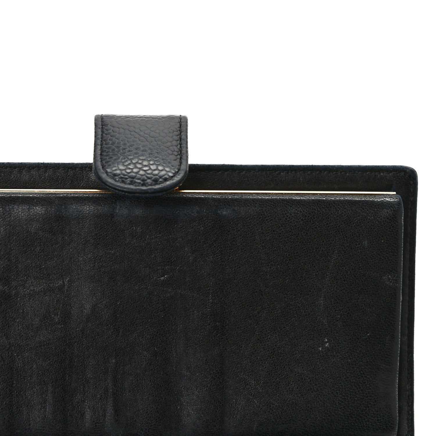 Chanel Caviar Timeless CC French Wallet Black 10 of 10