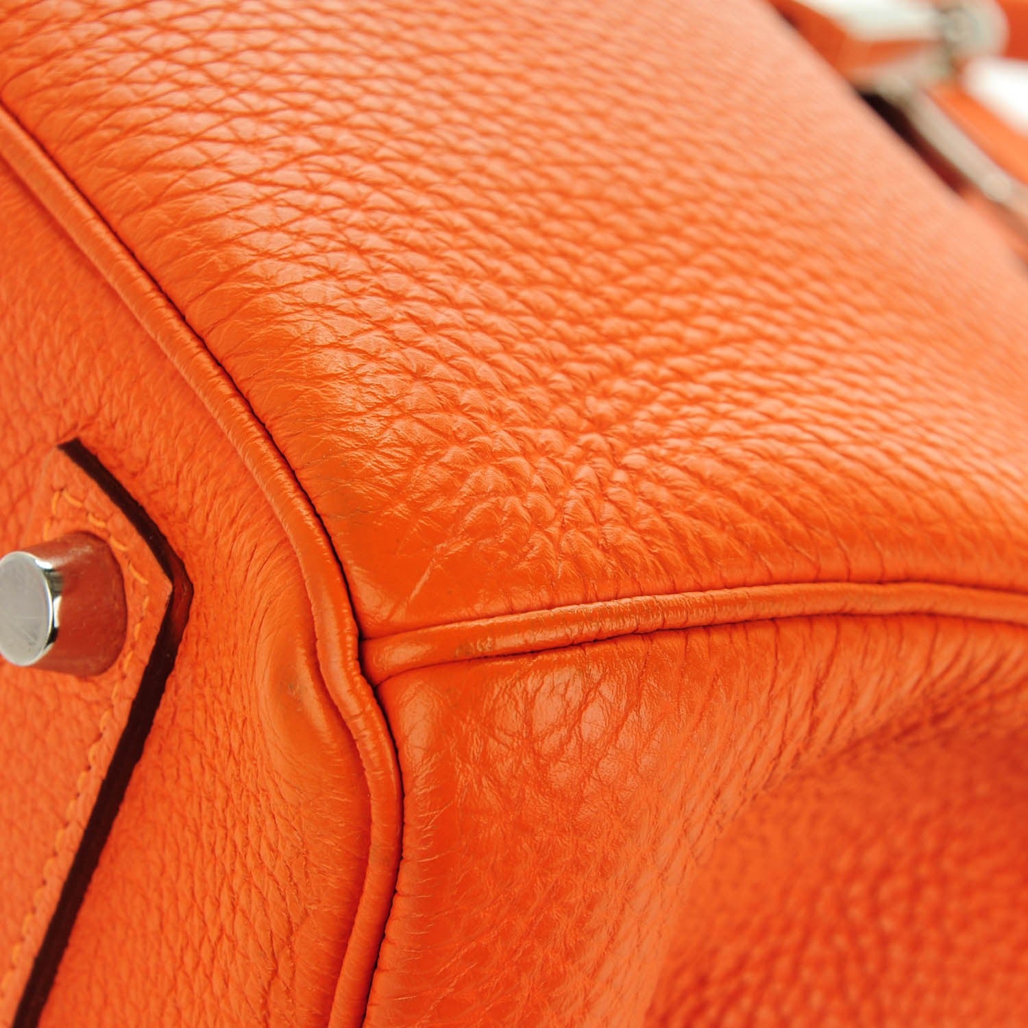 Hermes Togo Birkin 35 Orange 13 of 29