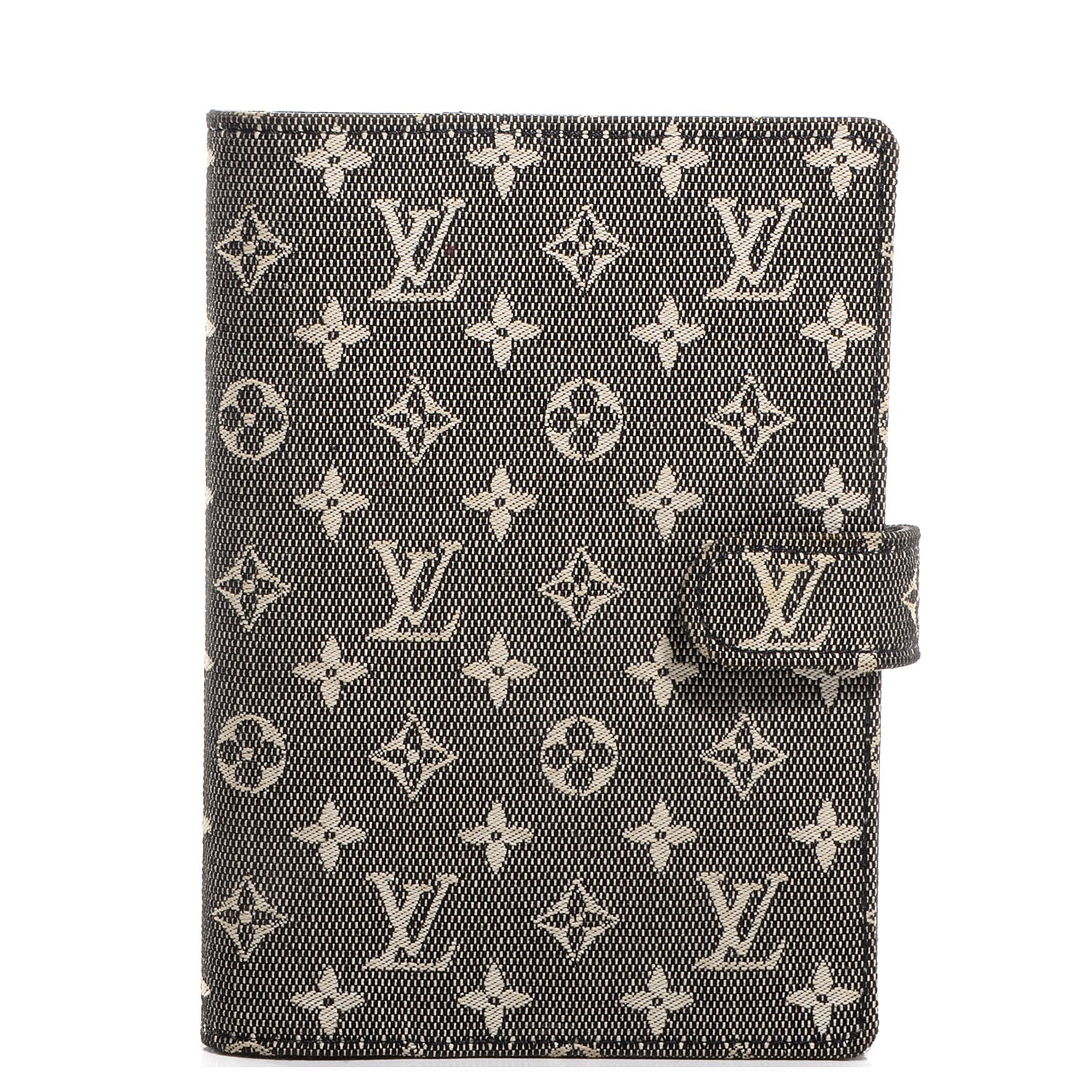 Louis Vuitton Mini Monogram Small Ring Agenda Cover Black 1 of 8