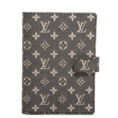 Louis Vuitton Mini Monogram Small Ring Agenda Cover Black 1 of 8