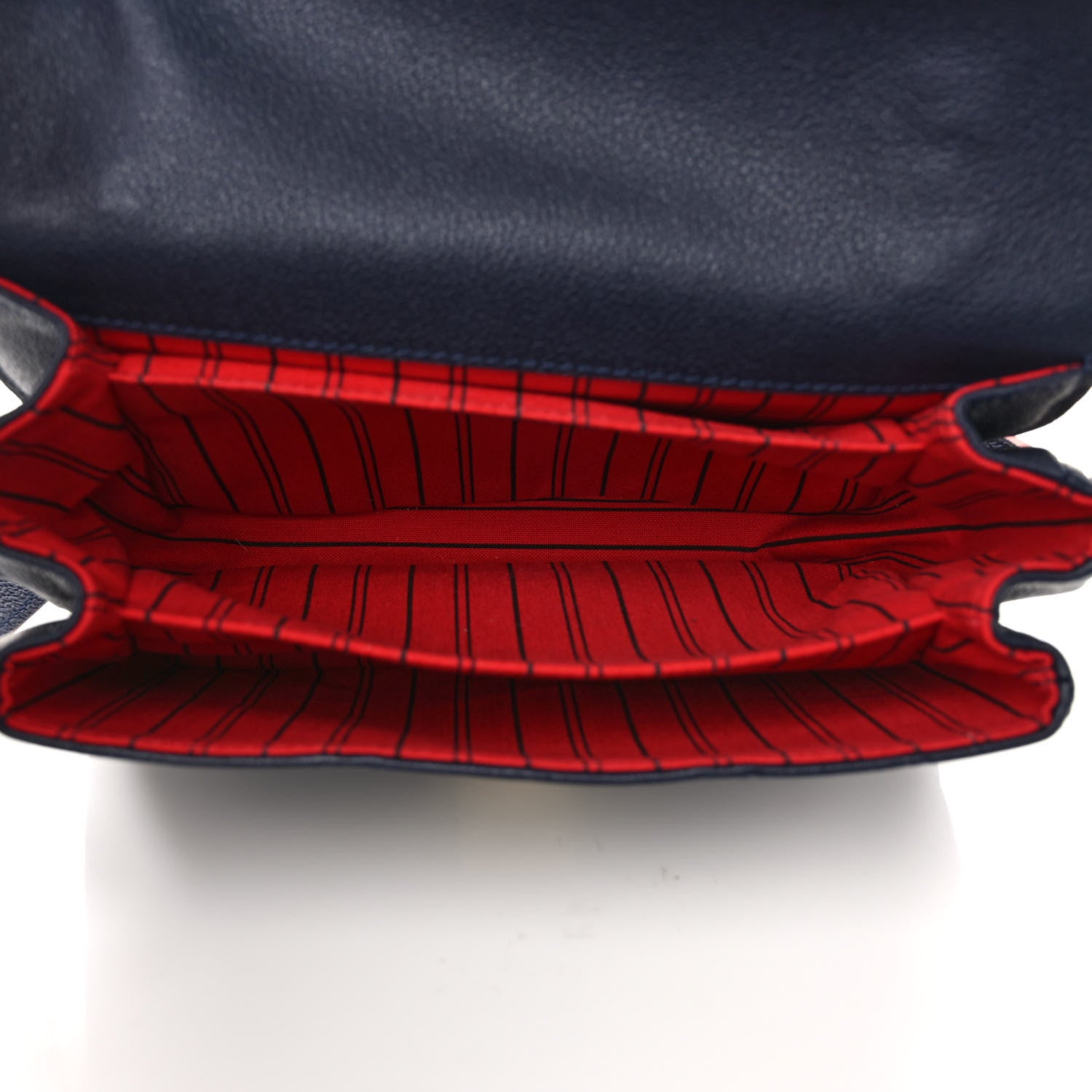 Louis Vuitton Empreinte Pochette Metis Marine Rouge 4 of 10