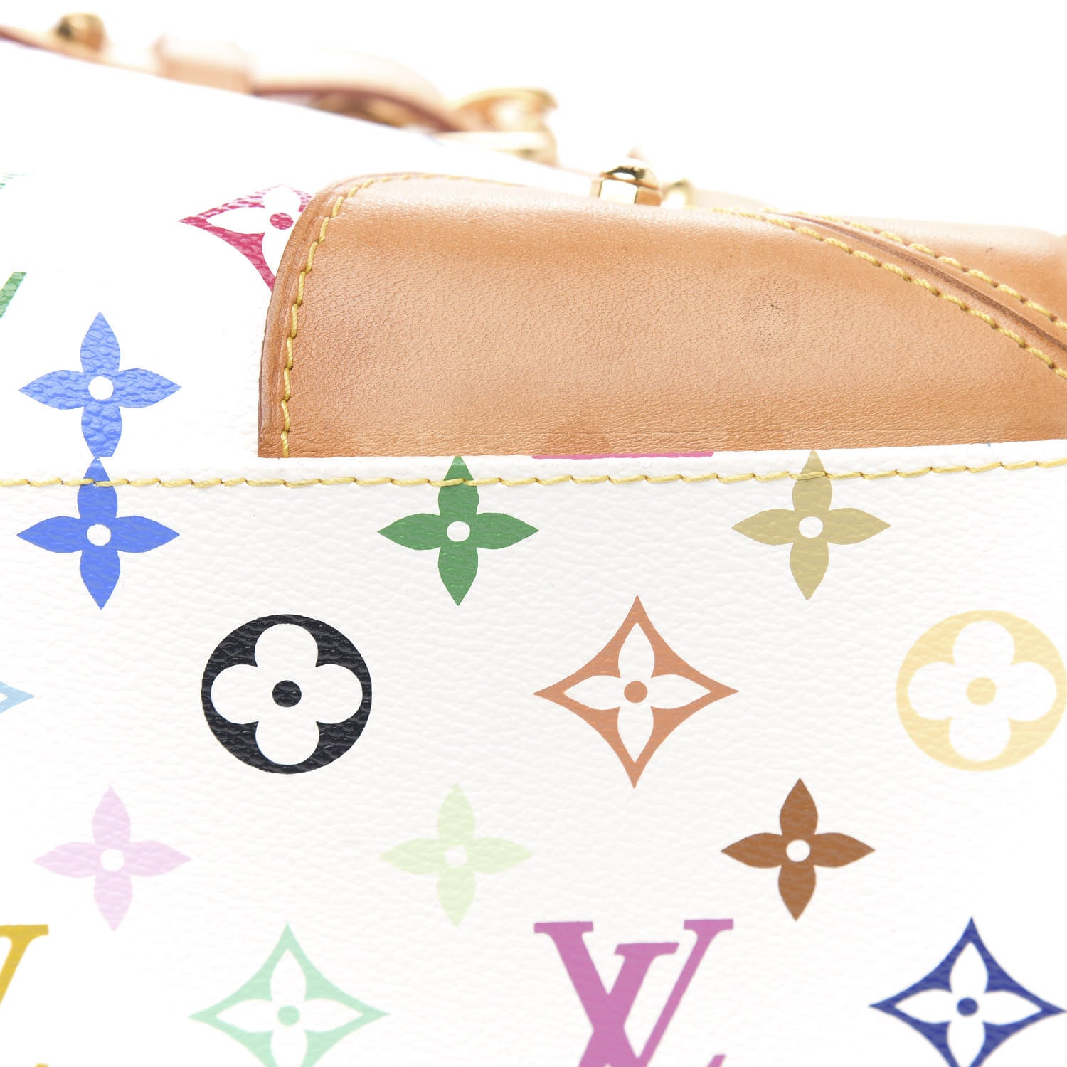 Louis Vuitton Monogram Multicolor Claudia White 12 of 18
