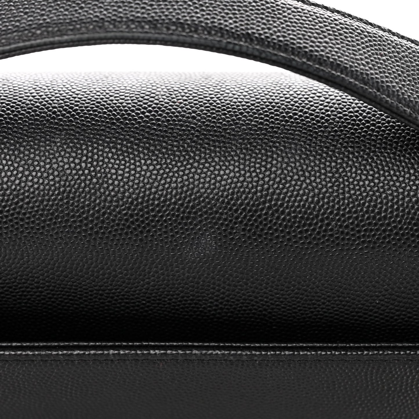 Caviar Quilted Large Business Affinity Flap Black