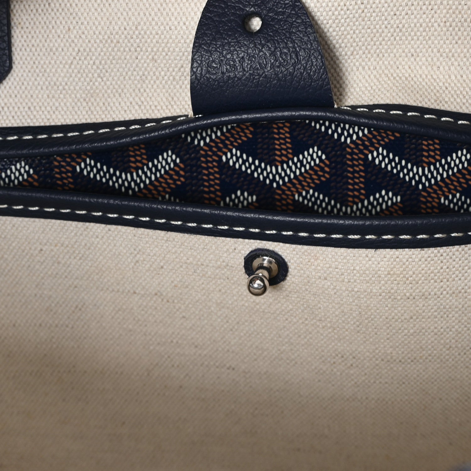 Goyard Goyardine Artois PM Navy 7 of 10