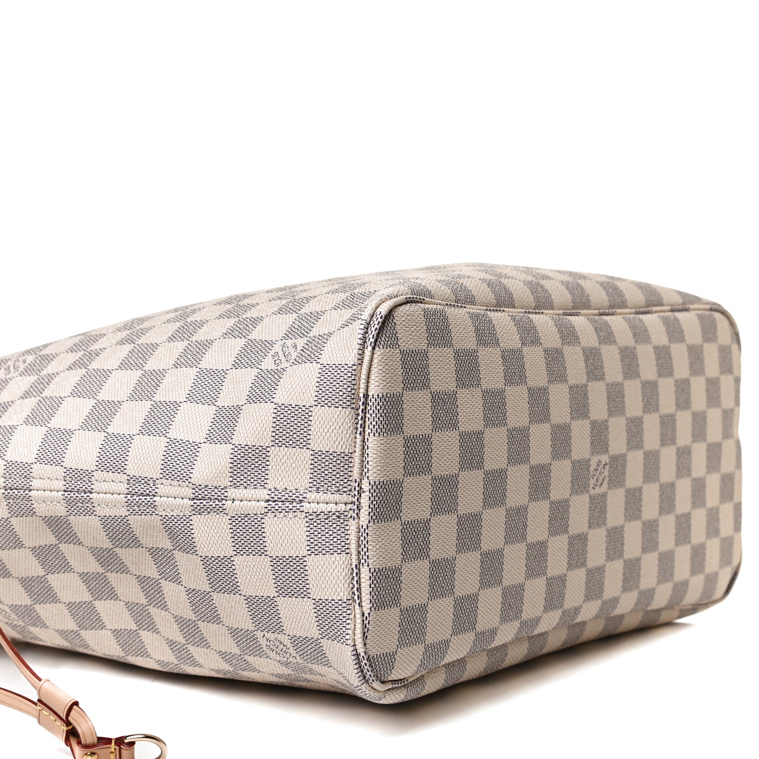 Louis Vuitton Damier Azur Neo Neverfull MM Rose Ballerine 11 of 12