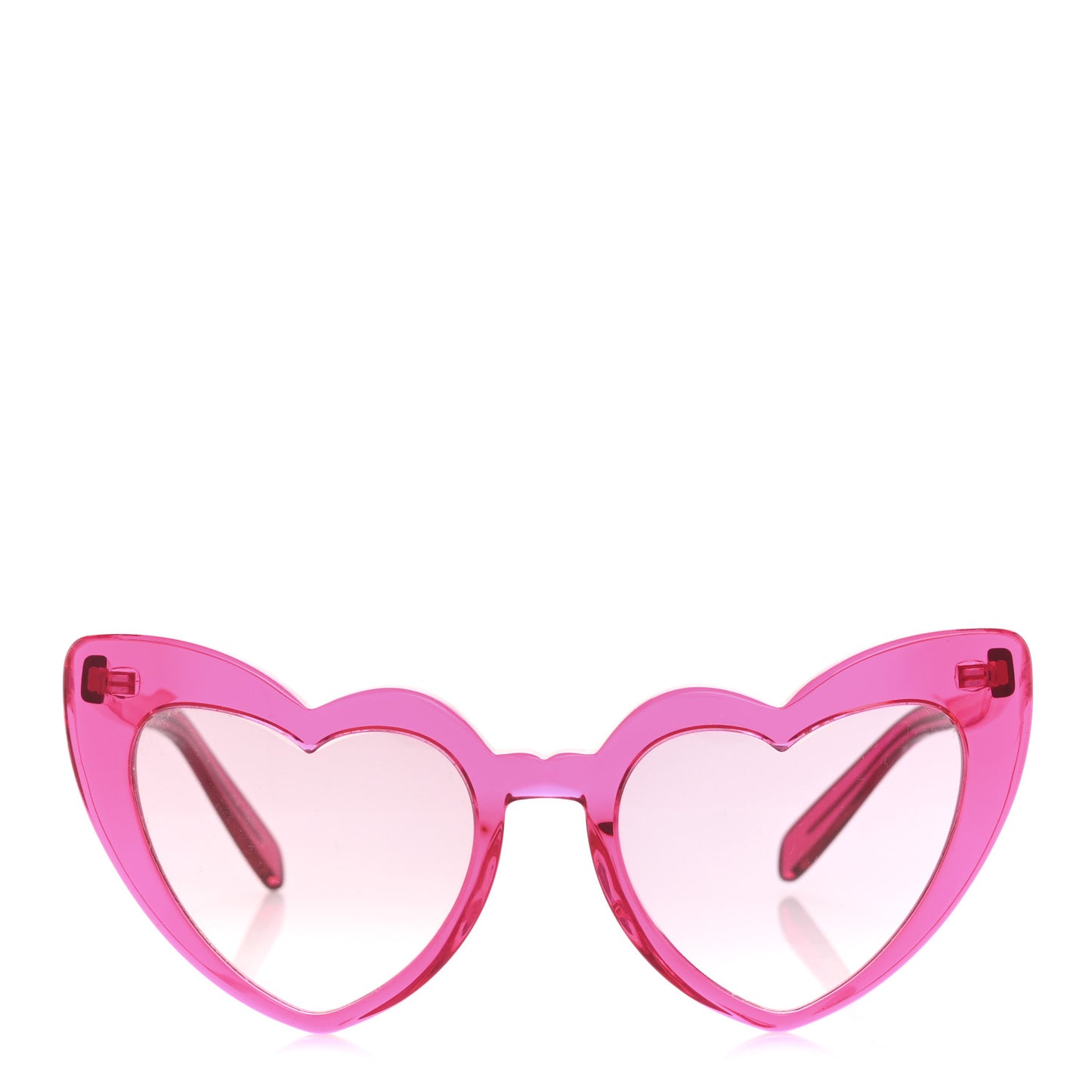 Acetate Heart Frame Loulou SL181 Sunglasses Pink