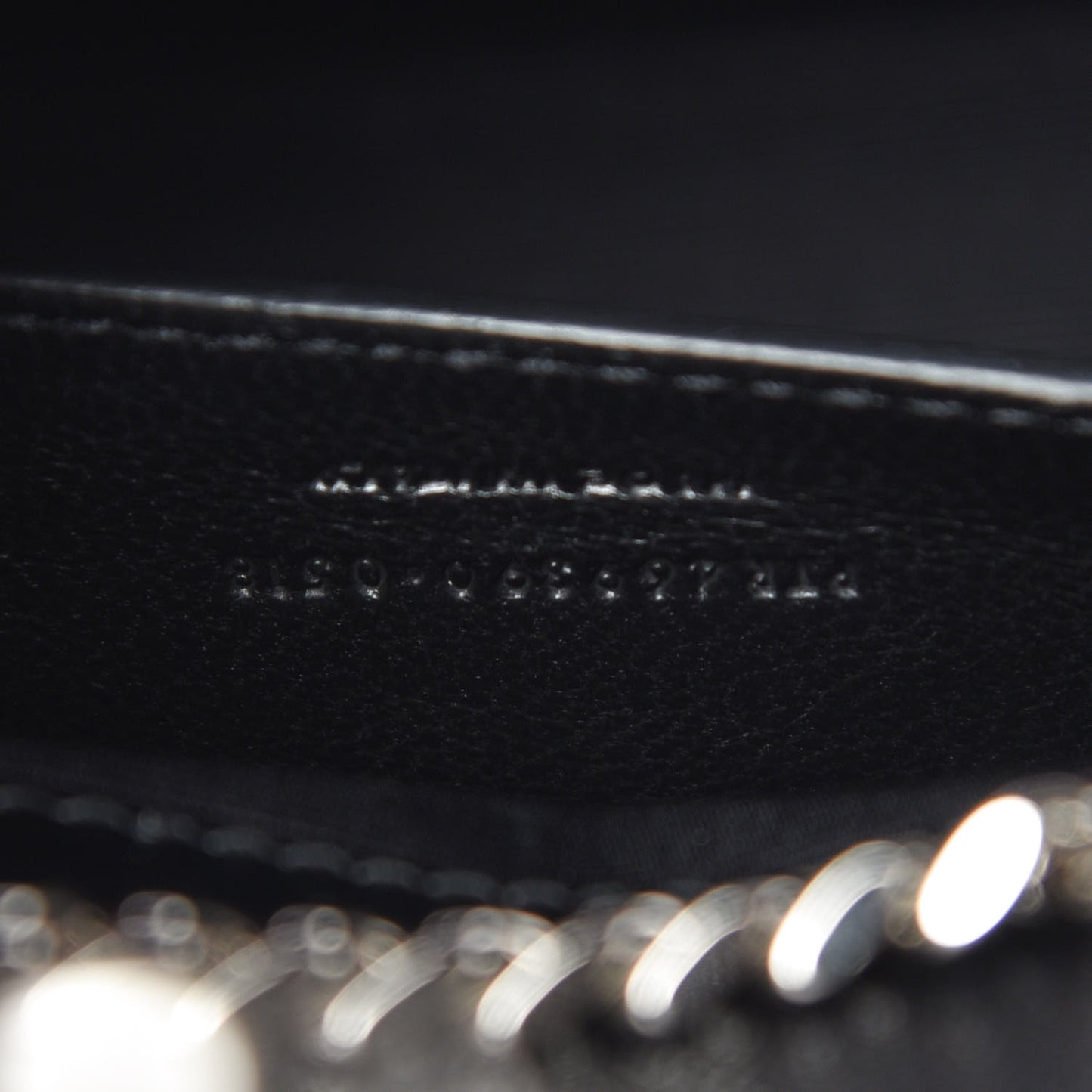 Grain De Poudre Small Monogram Kate Satchel Black