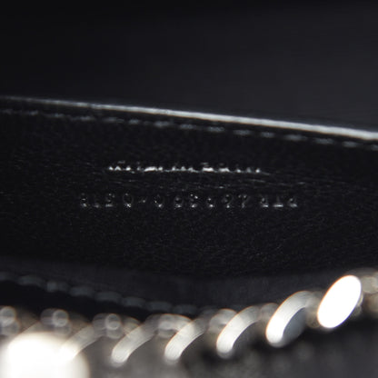 Saint Laurent Grain De Poudre Small Monogram Kate Satchel Black 9 of 9