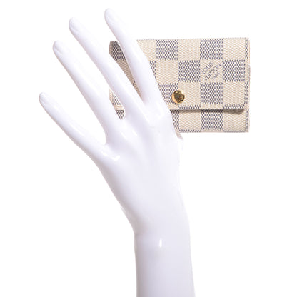 Louis Vuitton Damier Azur Multicles 6 Key Holder 2 of 8