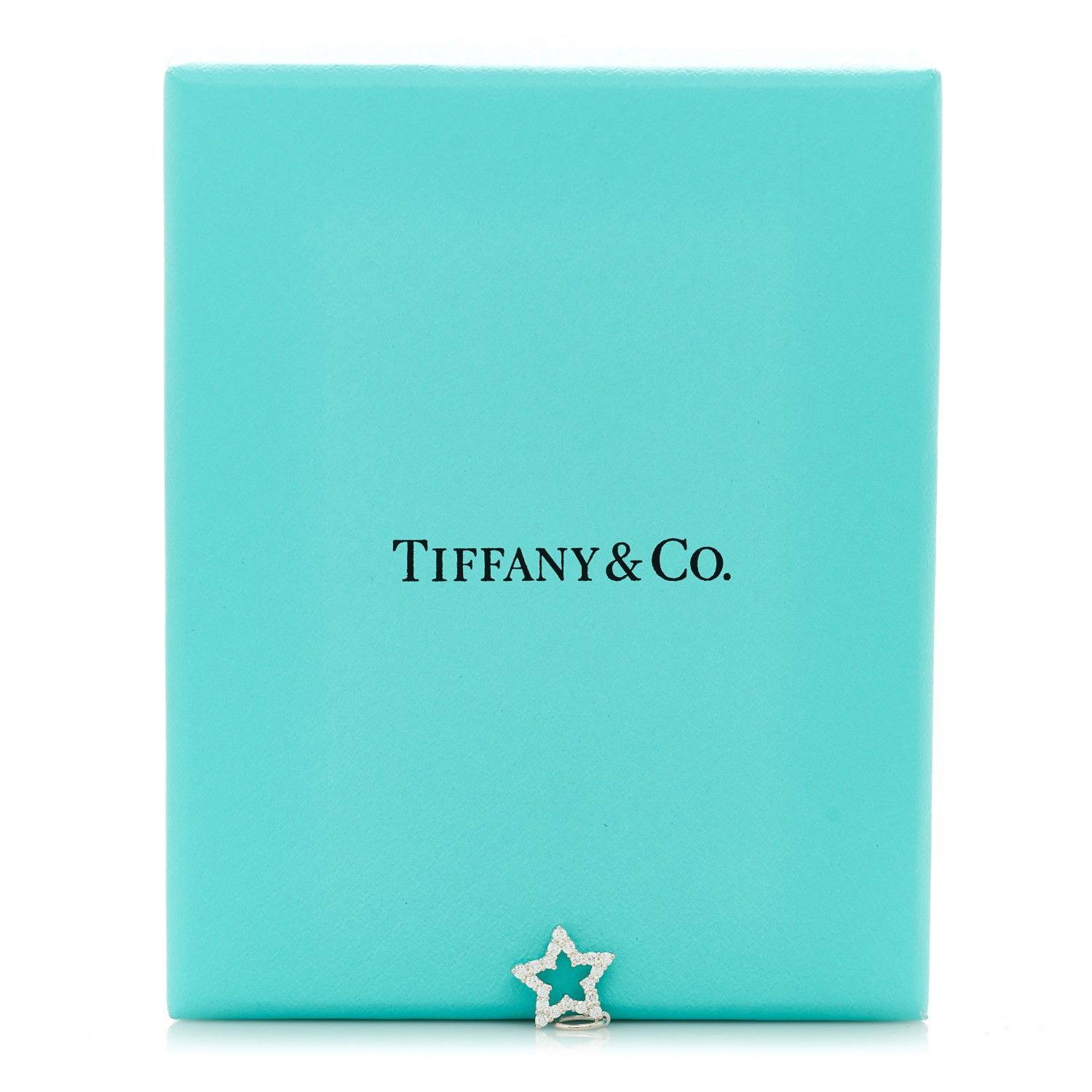 Tiffany Platinum Diamond Star Charm 4 of 4