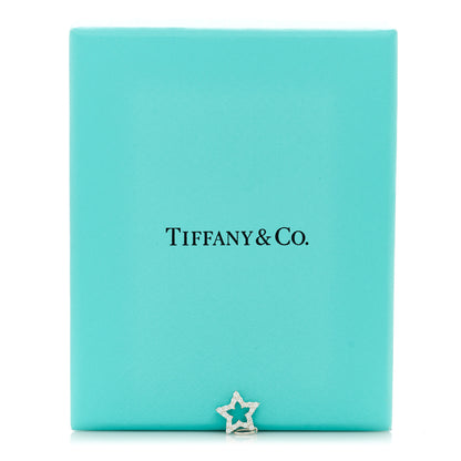 Tiffany Platinum Diamond Star Charm 4 of 4