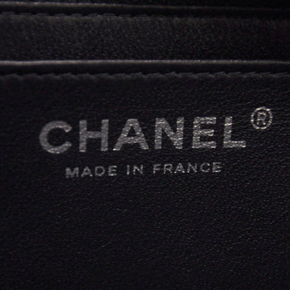 Chanel Crackled Patent Jumbo Flap Navy Blue 10 of 11