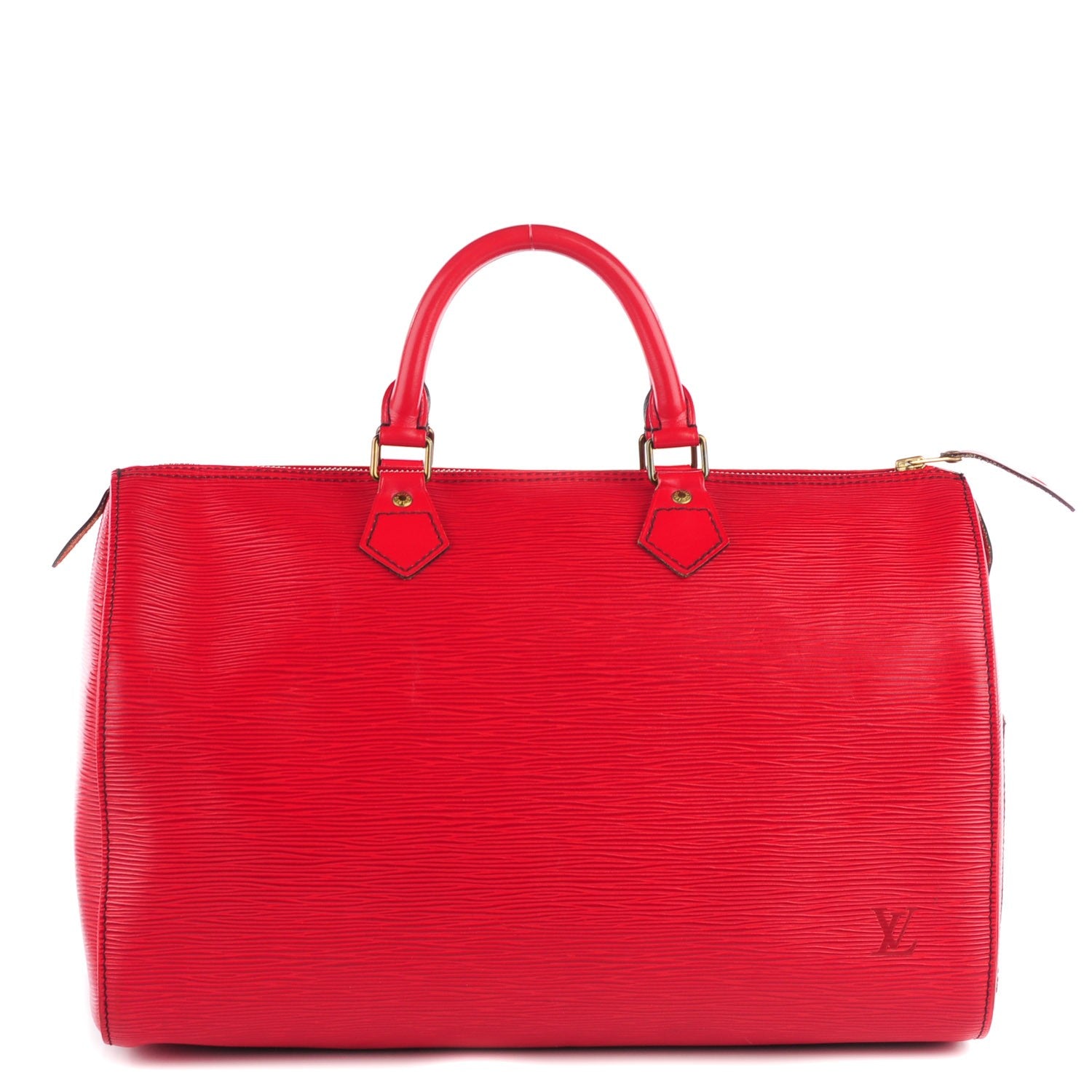 Louis Vuitton Epi Speedy 35 Rouge 1 of 7