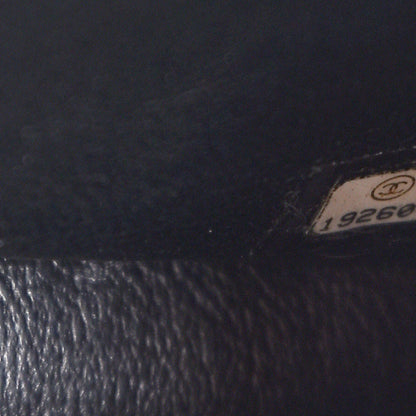 Chanel Patent Quilted Maxi Double Flap Black 8 of 10