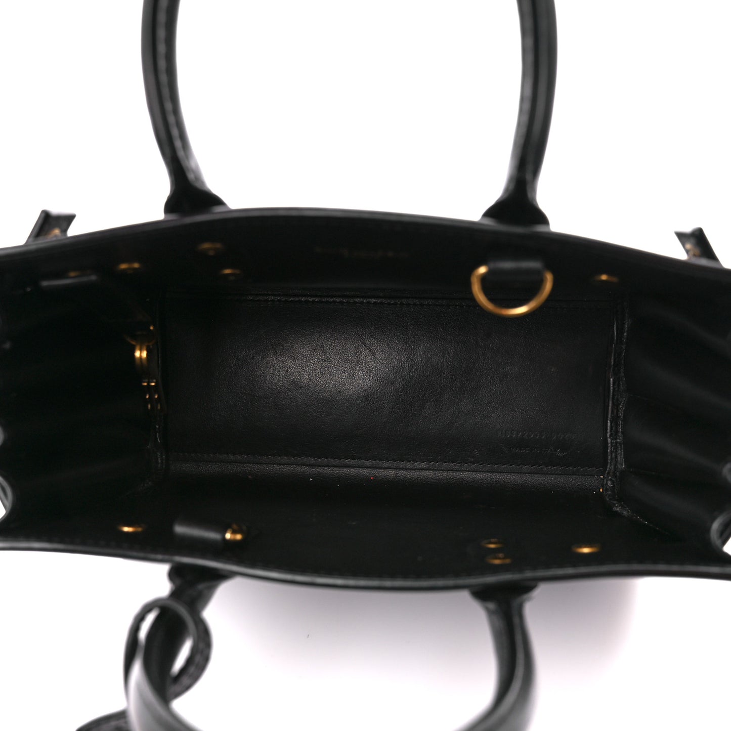 Calfskin Nano Sac De Jour Black