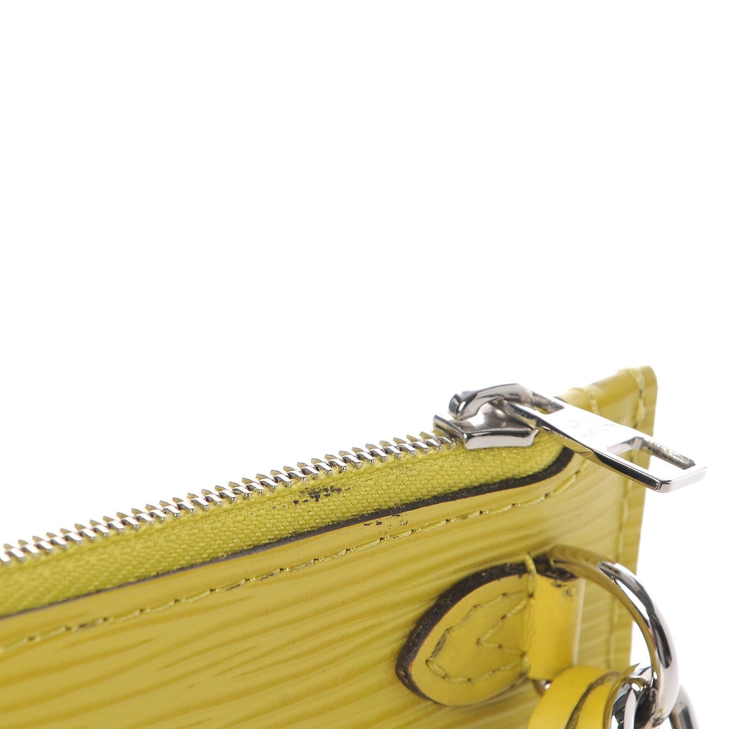 Epi Neverfull Pochette MM GM Pistache