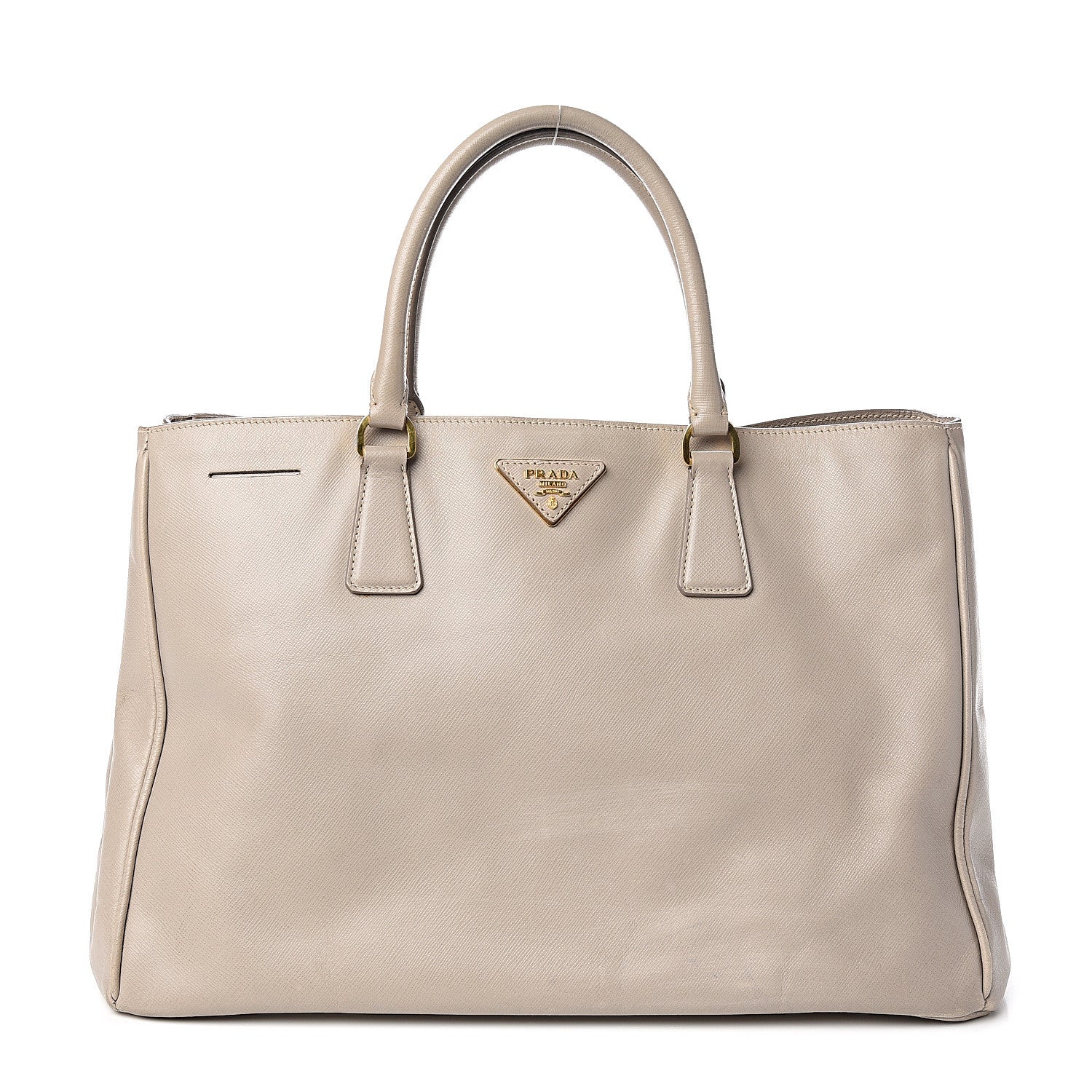 Prada Saffiano Lux Large Tote Pomice 1 of 19