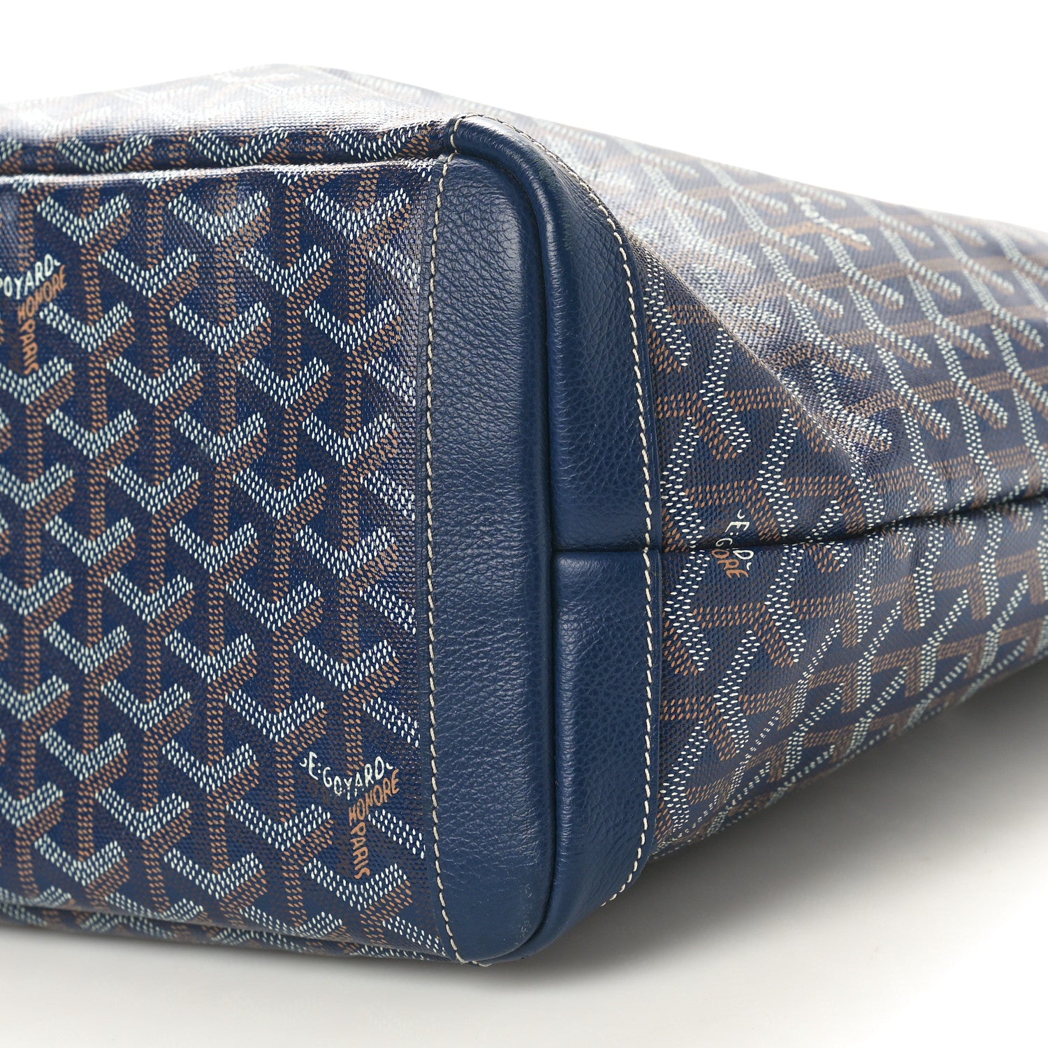 Goyard Goyardine Artois MM Navy 9 of 9