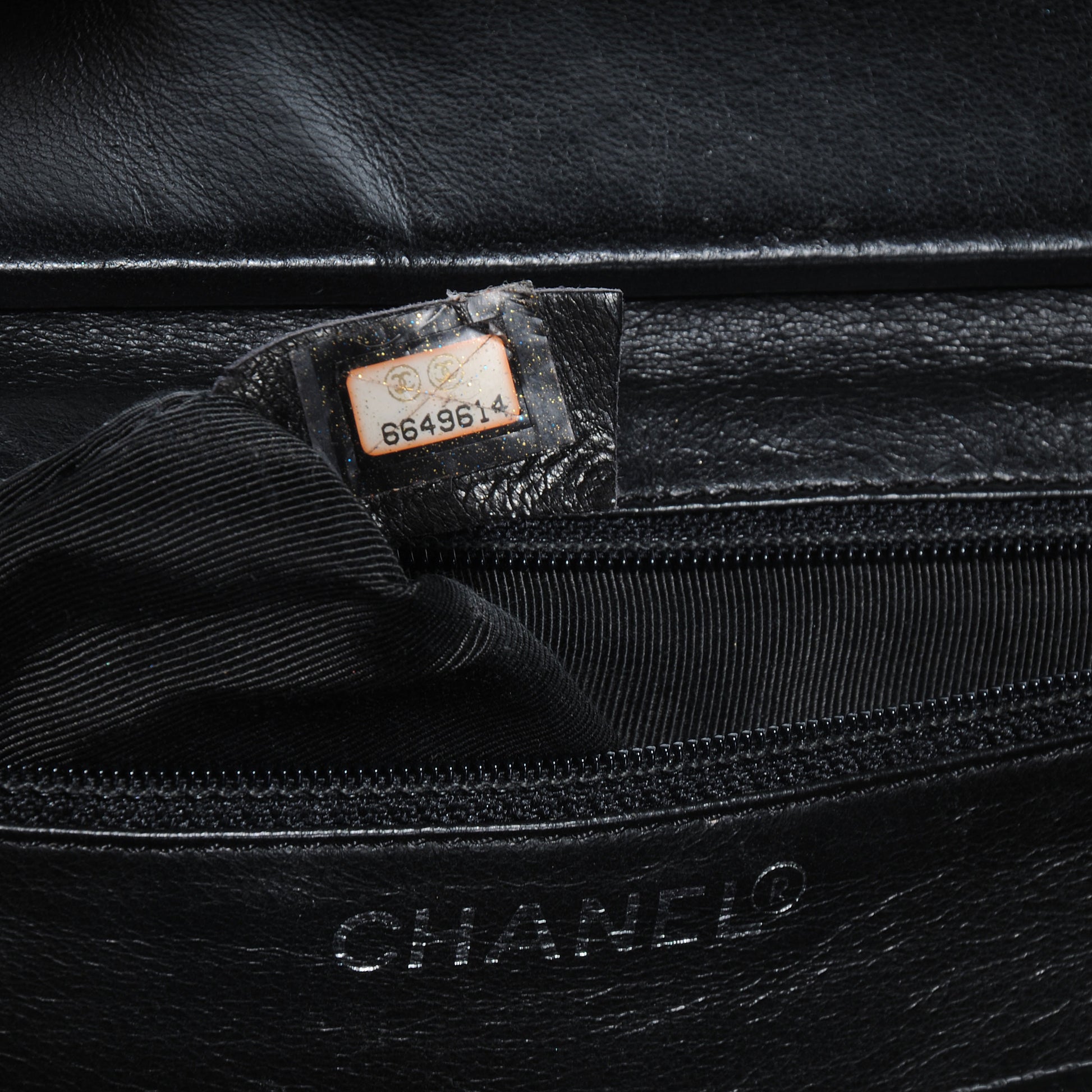Chanel Patent Petit Timeless Shopping Tote PTT Black 7 of 9