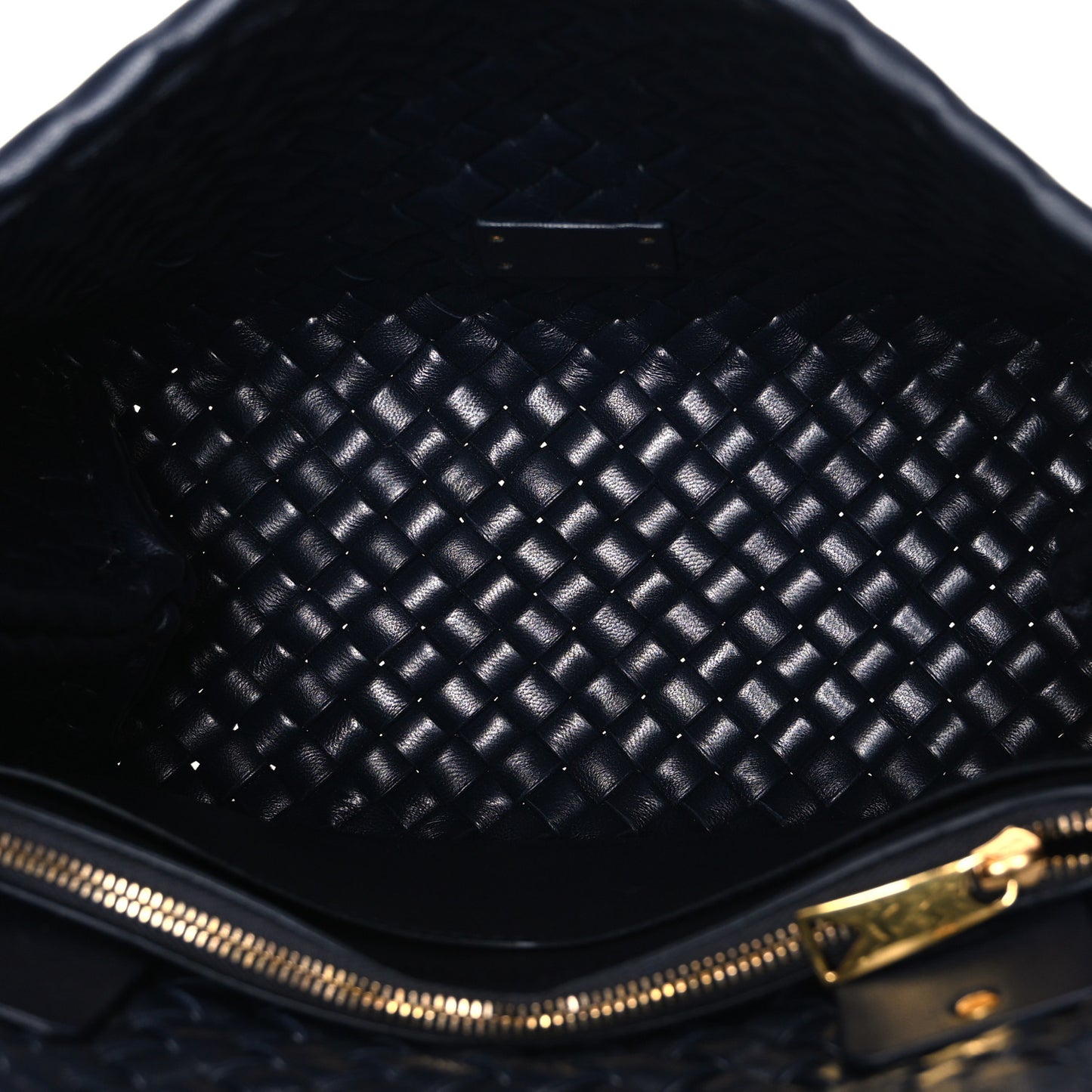 Nappa Intrecciato Patti Top Handle Bag Space