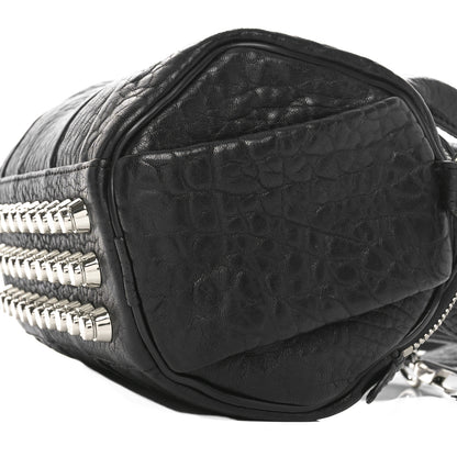 Alexander Wang Pebbled Lambskin Mini Rockie Black Rhodium Hardware Black Rhodium Hardware 9 of 9