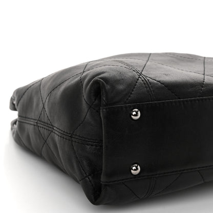 Chanel Lambskin Quilted Small Soft Touch Shoulder Bag Black 9 of 10