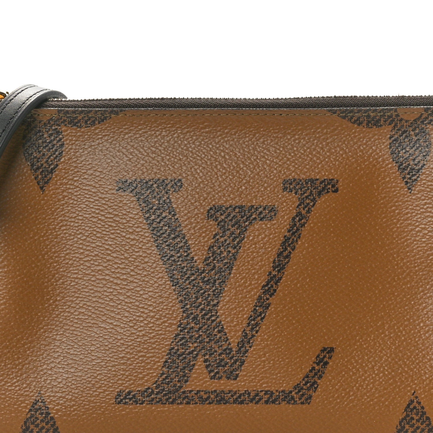 Louis Vuitton Reverse Monogram Giant Double Zip Pochette 7 of 10