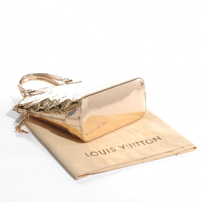 Louis Vuitton Monogram Miroir Lockit Gold 4 of 7