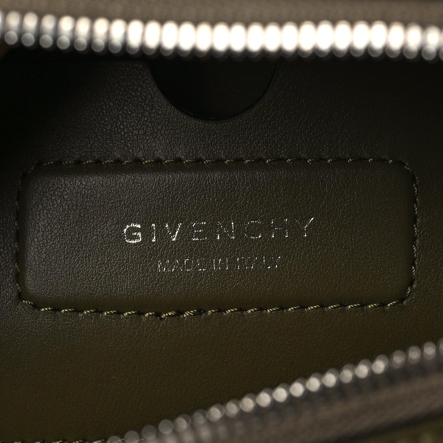 Givenchy Smooth Calfskin Small Soft Antigona Dark Khaki 6 of 8
