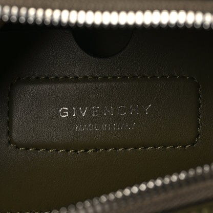 Givenchy Smooth Calfskin Small Soft Antigona Dark Khaki 6 of 8
