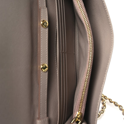 Prada Vitello Move Chain Wallet Cammeo 5 of 10