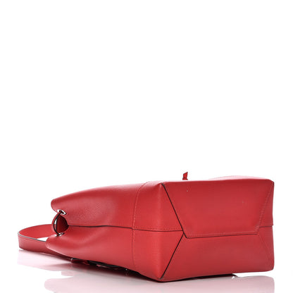 Louis Vuitton Soft Calfskin Lockme Backpack Rubis 4 of 16