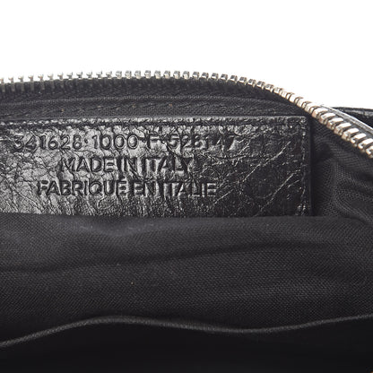 Balenciaga Lambskin Classic Hardware Neo Lift Hip Bag Black 8 of 10