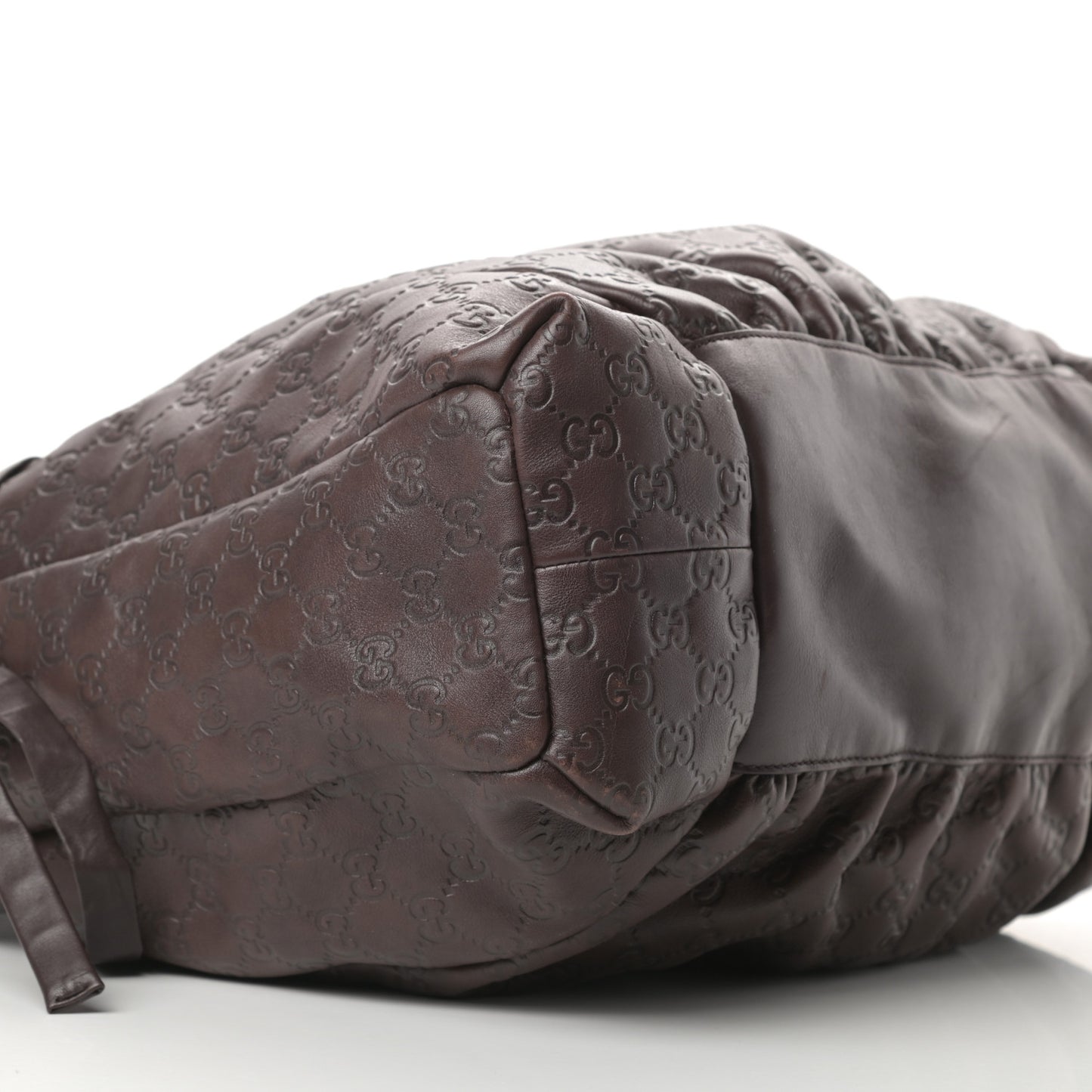 Guccissima Medium Hysteria Tote Chocolate