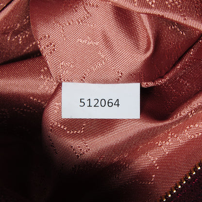 Stella McCartney Faux Leather Shaggy Deer Falabella Messenger Plum 7 of 7