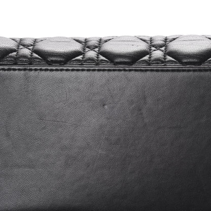 Christian Dior Lambskin Cannage Medium Lady Dior Black 10 of 13