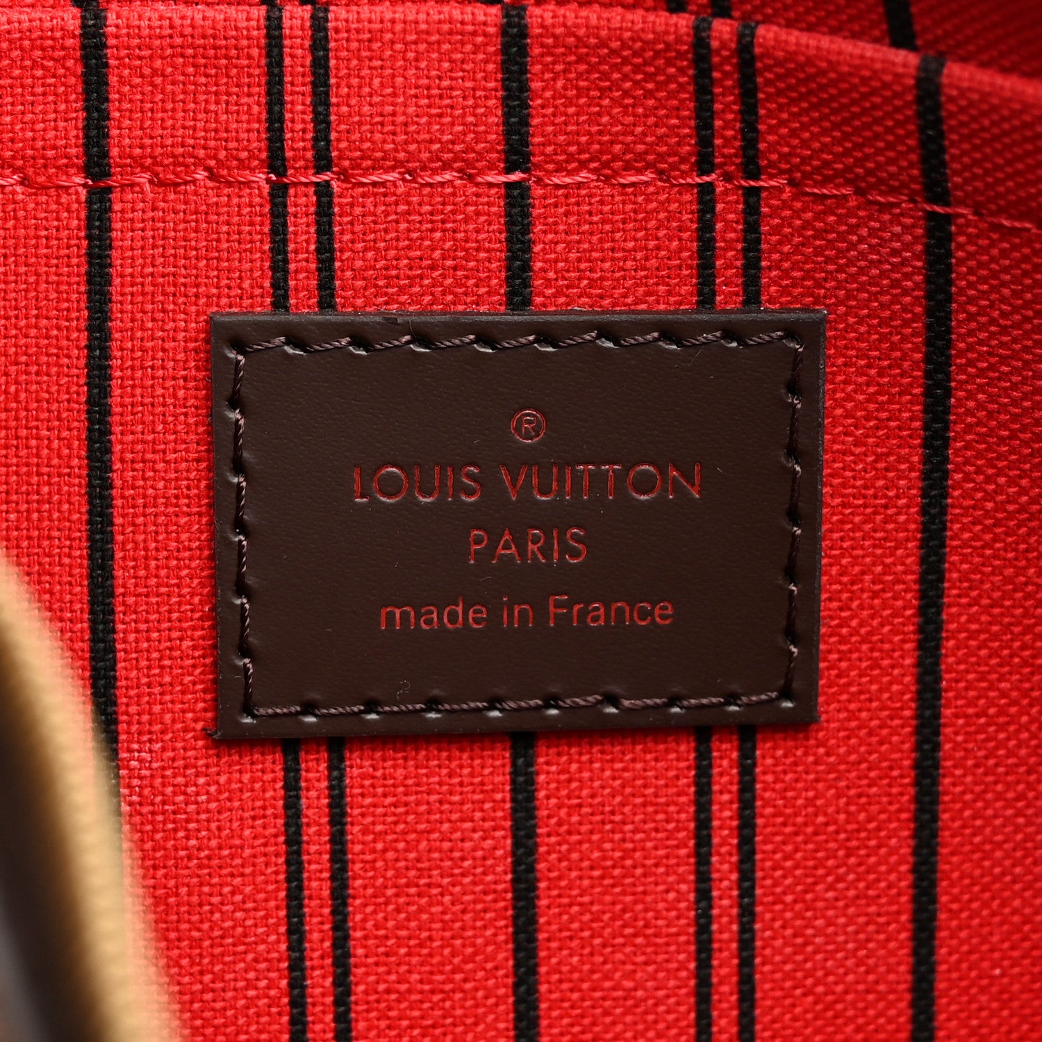 Louis Vuitton Damier Ebene Neverfull MM GM Pochette 6 of 6