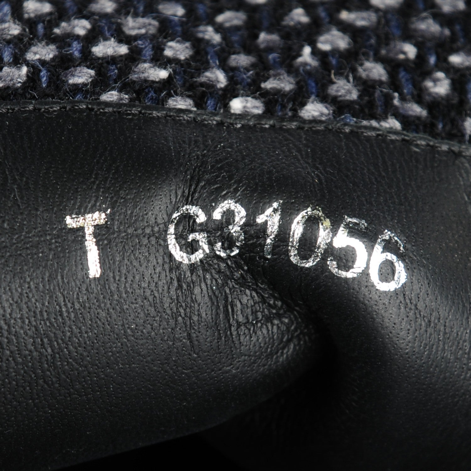 Chanel Calfskin Wool Combat Boots 40 Black 9 of 9