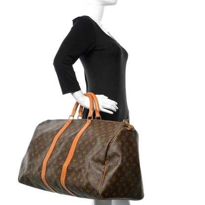 Louis Vuitton Monogram Keepall 55 2 of 19