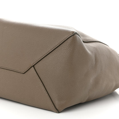 Celine Soft Grained Calfskin Medium Belt Cabas Phantom Taupe 10 of 14