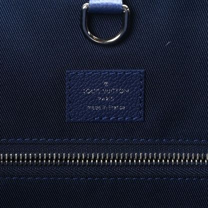 Louis Vuitton Cowhide Monogram Bandana Journey Tote Blue White 6 of 8