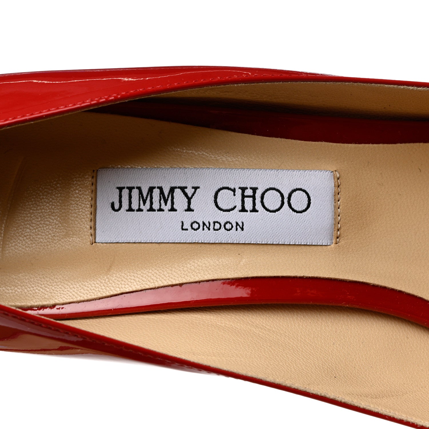 Jimmy Choo Patent Romy 85 Pumps 41 Red 6 of 10