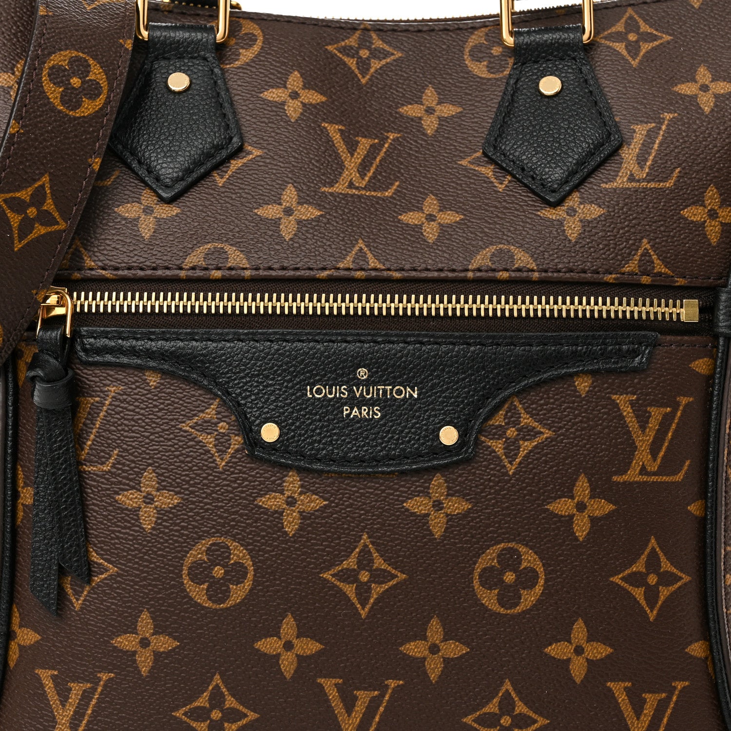 Louis Vuitton Monogram Tournelle PM Black 7 of 9