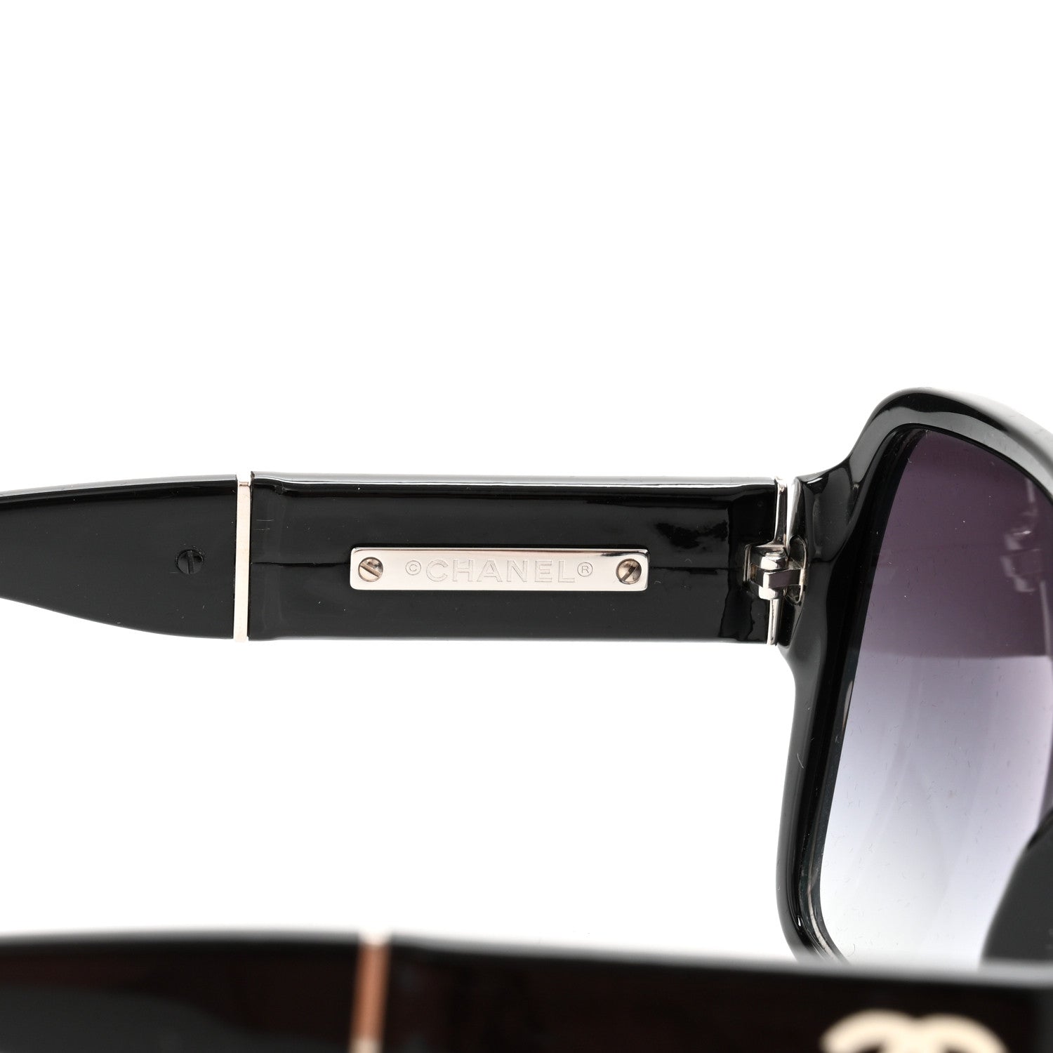 Chanel Square Summer CC Sunglasses 5230Q Black 6 of 9
