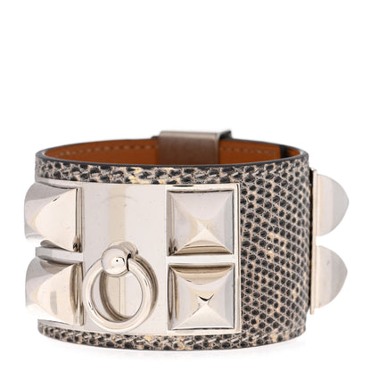 Hermes Lizard Collier De Chien CDC Bracelet T2 Ombre 1 of 5