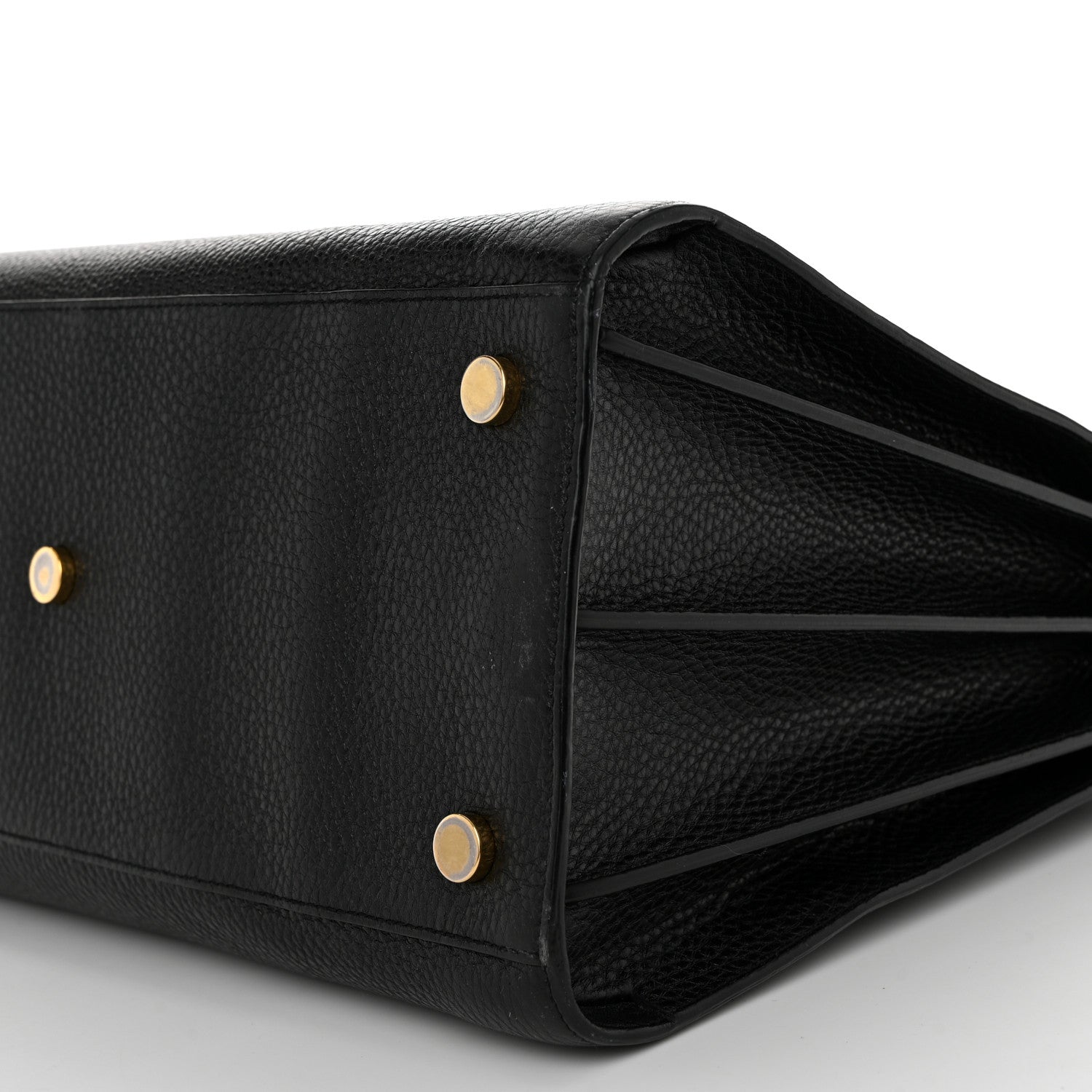 Saint Laurent Grained Calfskin Large Sac De Jour Carryall Black 9 of 10