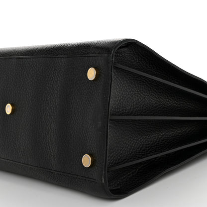 Saint Laurent Grained Calfskin Large Sac De Jour Carryall Black 9 of 10