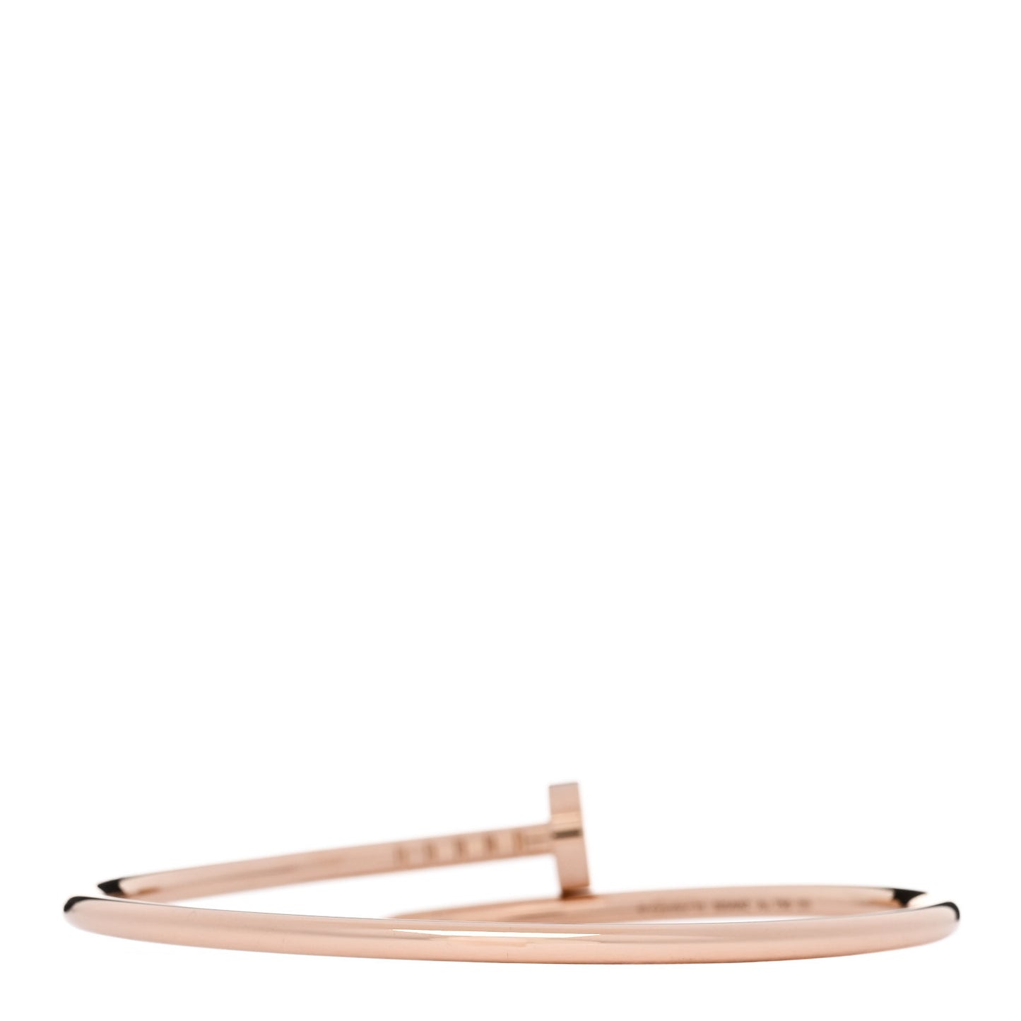 18K Pink Gold Small Juste Un Clou Bracelet 15