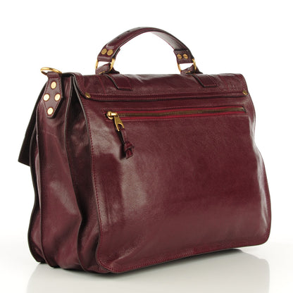Proenza Schouler Lambskin Large PS1 Satchel Burgundy 5 of 11